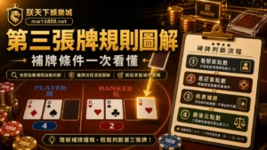 朕天下娛樂城第三張牌規則圖解封面圖