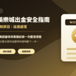 朕天下娛樂城出金安全指南封面圖，聚焦提款流程、審核原因與延遲處理