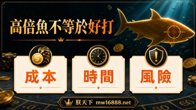 高倍魚不等於好打成本時間風險提醒