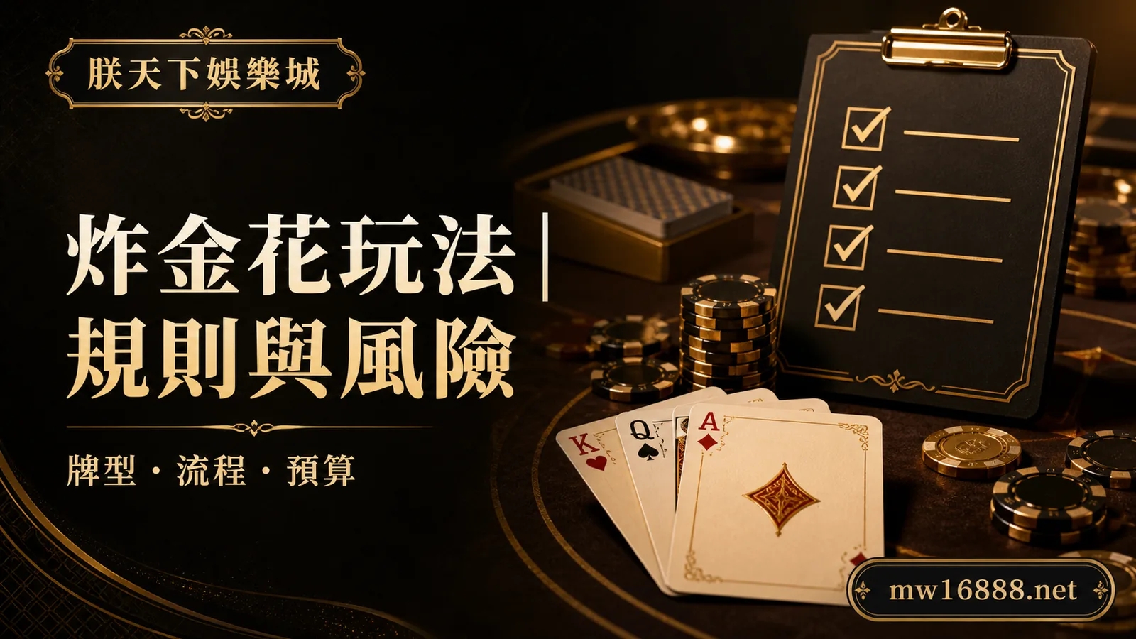 【2025最新】炸金花全攻略：朕天下娛樂城帶你贏在起手三張！｜朕天下娛樂城