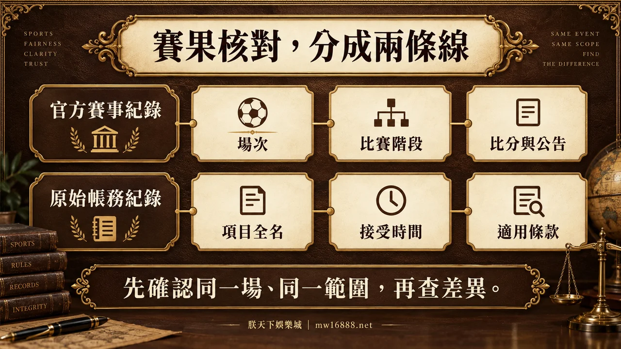 足球結果爭議需保留的賽事與條款紀錄 足球結果爭議需保留的賽事與條款紀錄